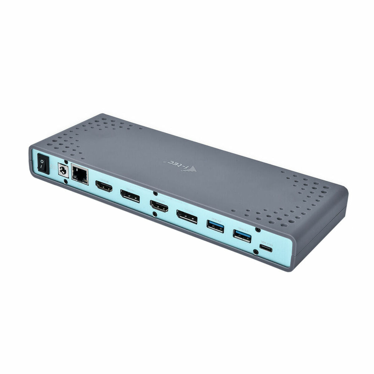 I-TEC USB 3.0/USB-C Dualdock 1x5K 2x4K 60Hz 2xHDMI 2xDP 1xGLAN 6xUSB 3.0 1xAudio/Mic Jack Kensington compatible with TB 3