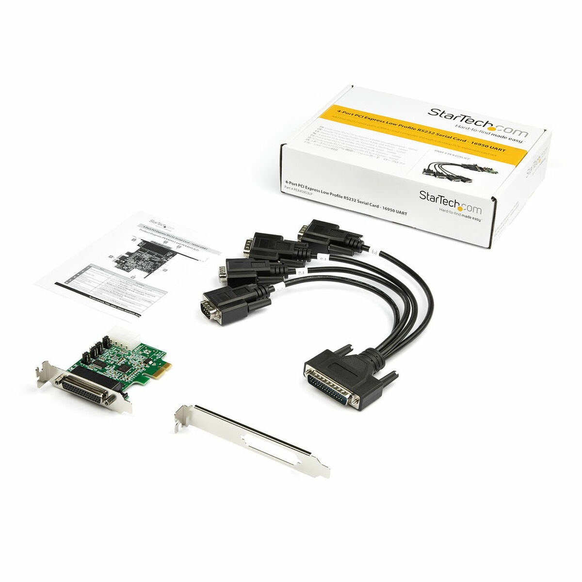 PCI-E LP - RS232 Card - Asix AX99100