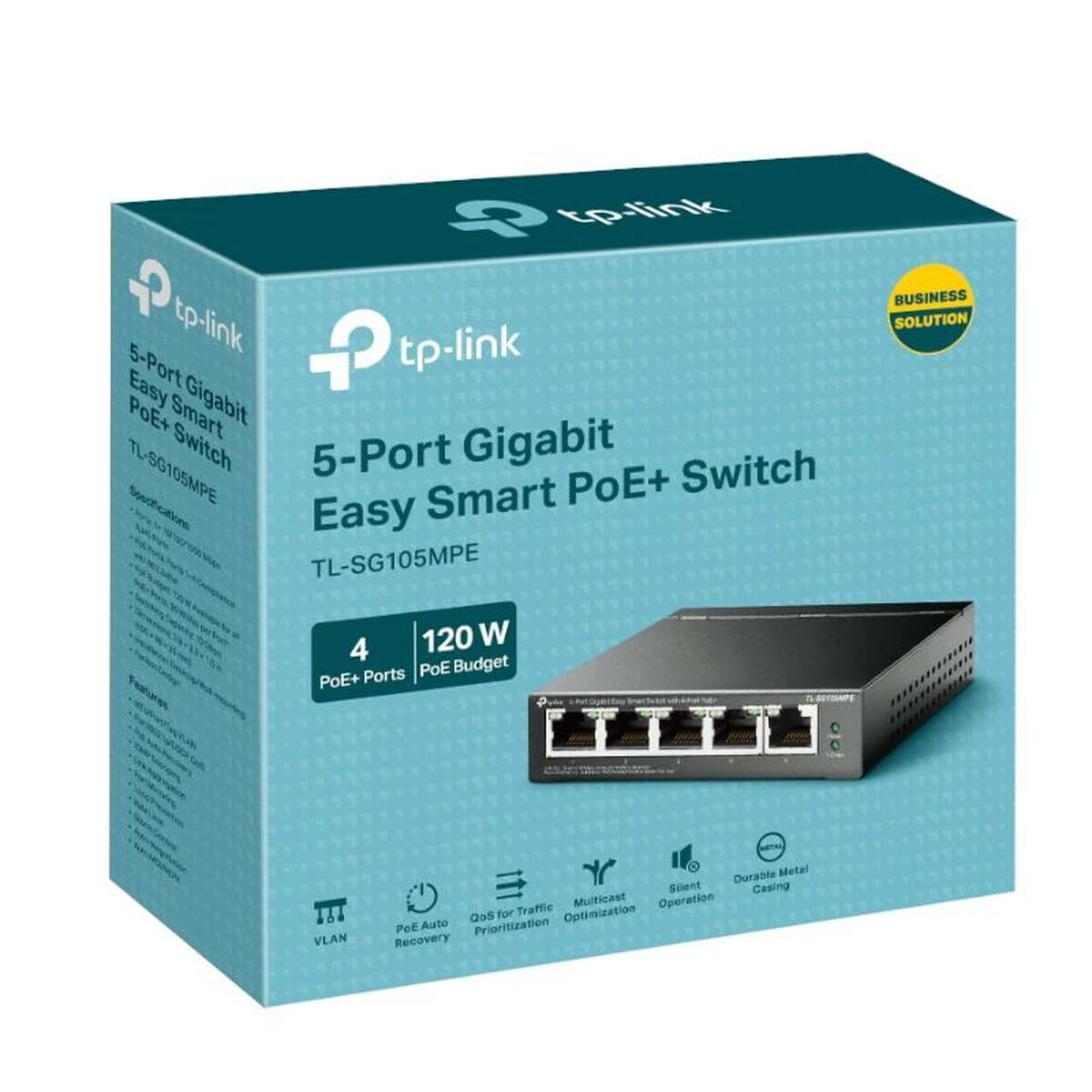 5-Port Gigabit Easy Smart Switch 4-Port