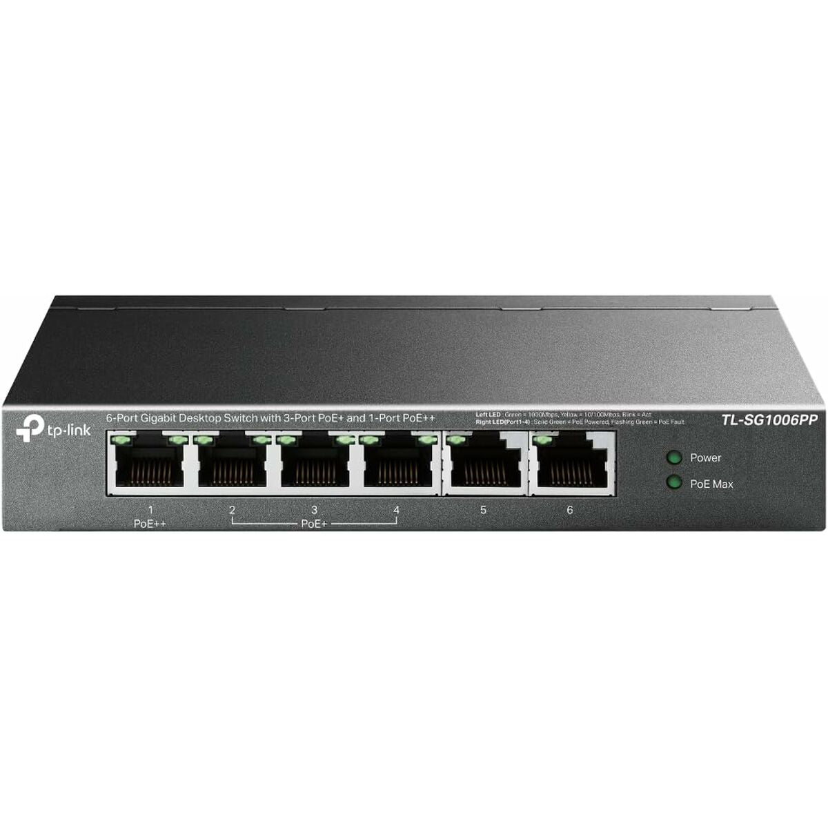 6-Port Gigabit Desktop Switch 3-Port