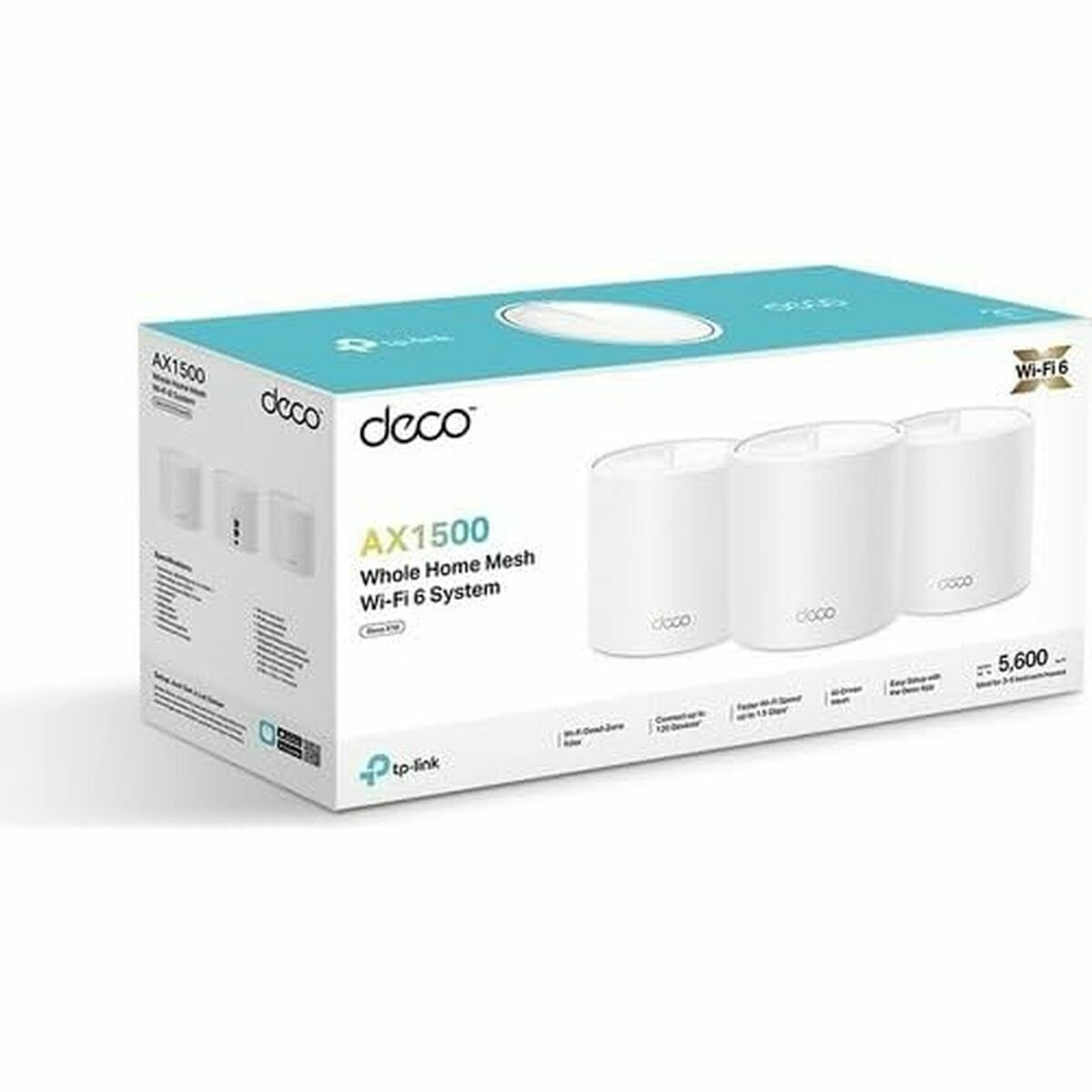TP-LINK AX1500 Whole Home Mesh Wi-Fi 6 System