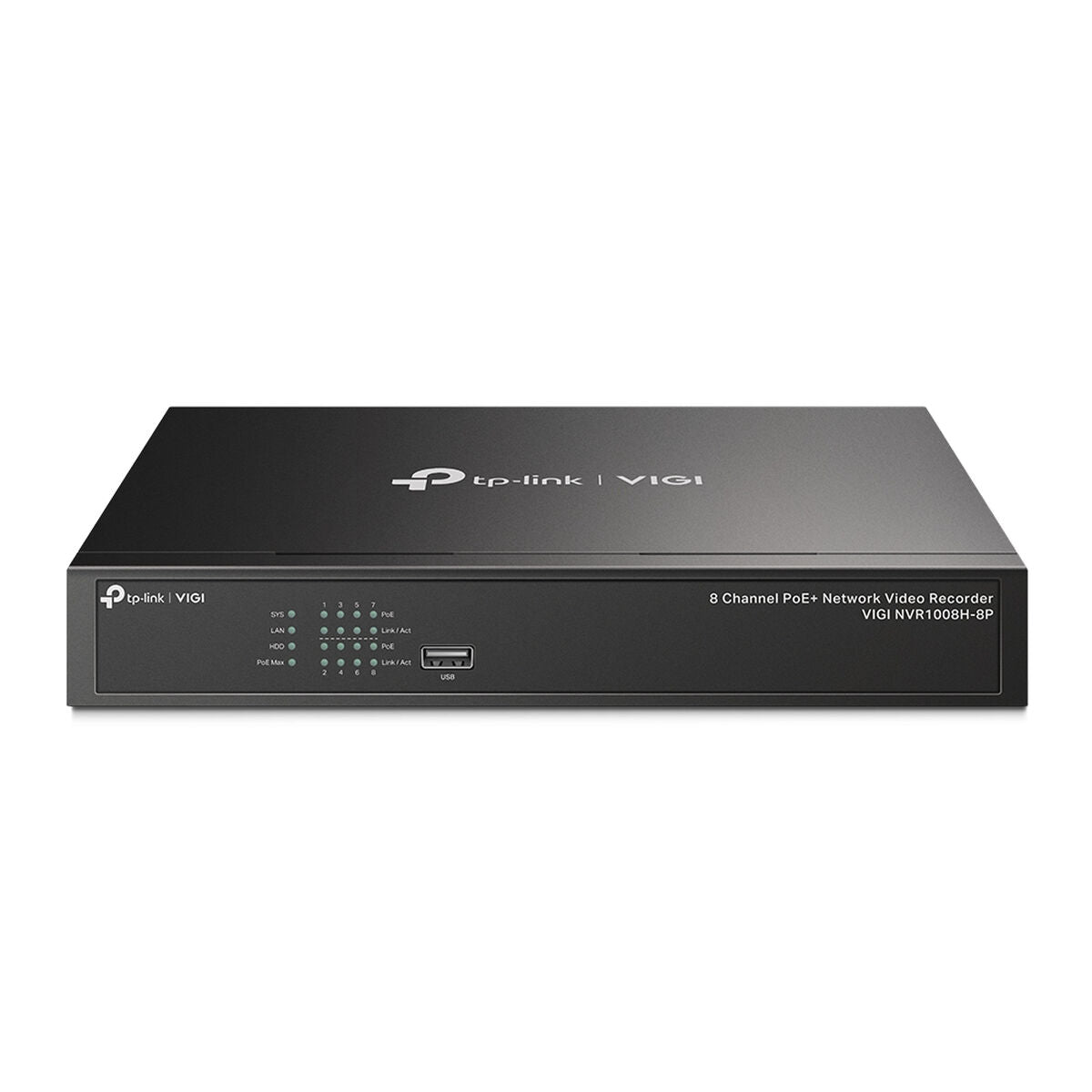 TP-LINK 8 Channel PoE+ Network Video Recorder 10/100 Mbps PoE+ 53W