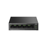 TP-Link LiteWave LS105P Non-géré Fast Ethernet (10/100) Connexion Ethernet, supportant l'alimentation via ce port (PoE) Noir