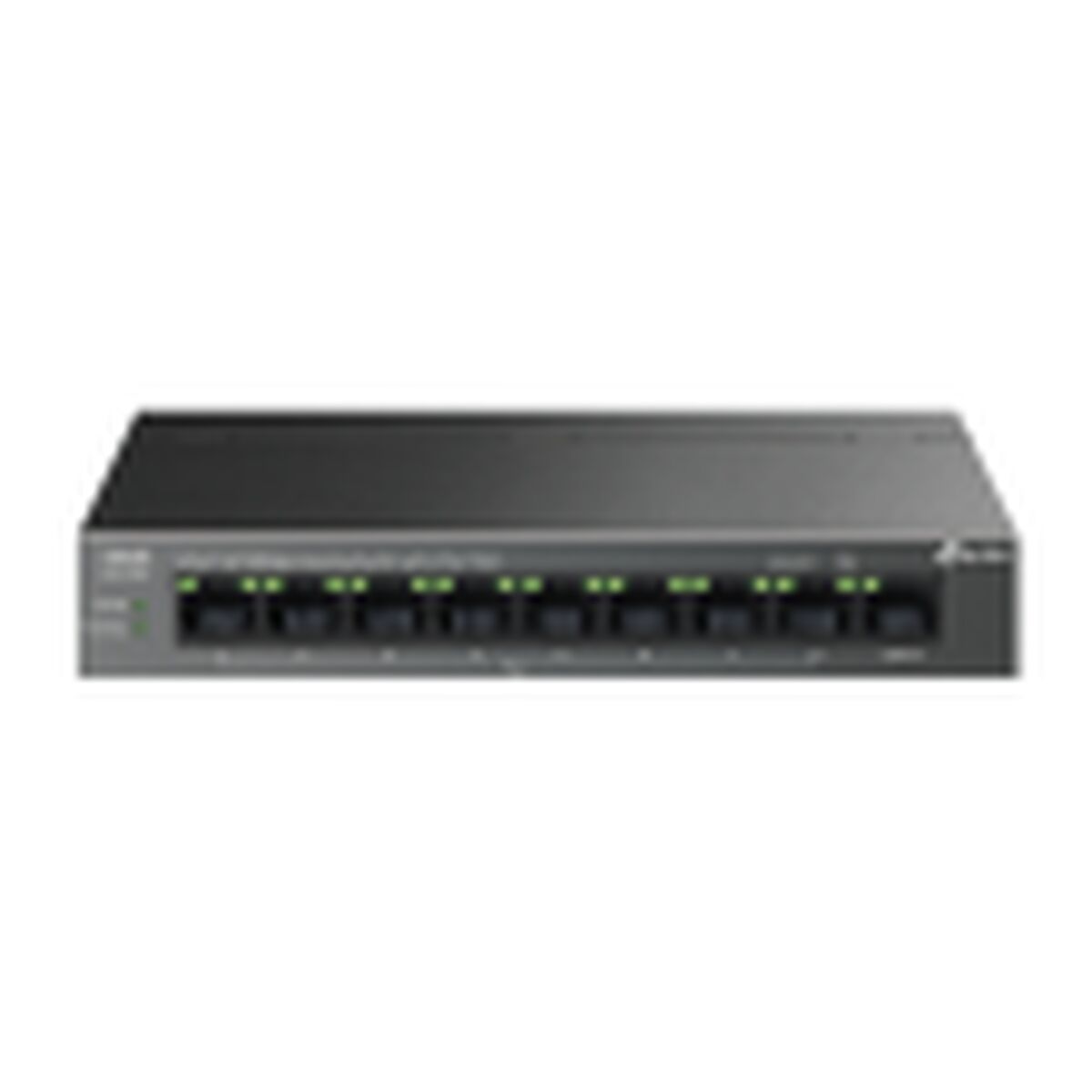 TP-Link LiteWave LS109P commutateur réseau Non-géré Fast Ethernet (10/100) Connexion Ethernet, supportant l'alimentation via ce port (PoE) Noir