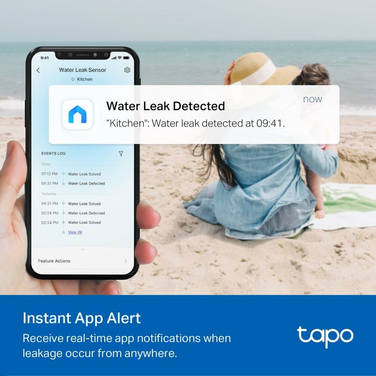 TP-LINK Tapo T300 Smart Water Leak Sensor