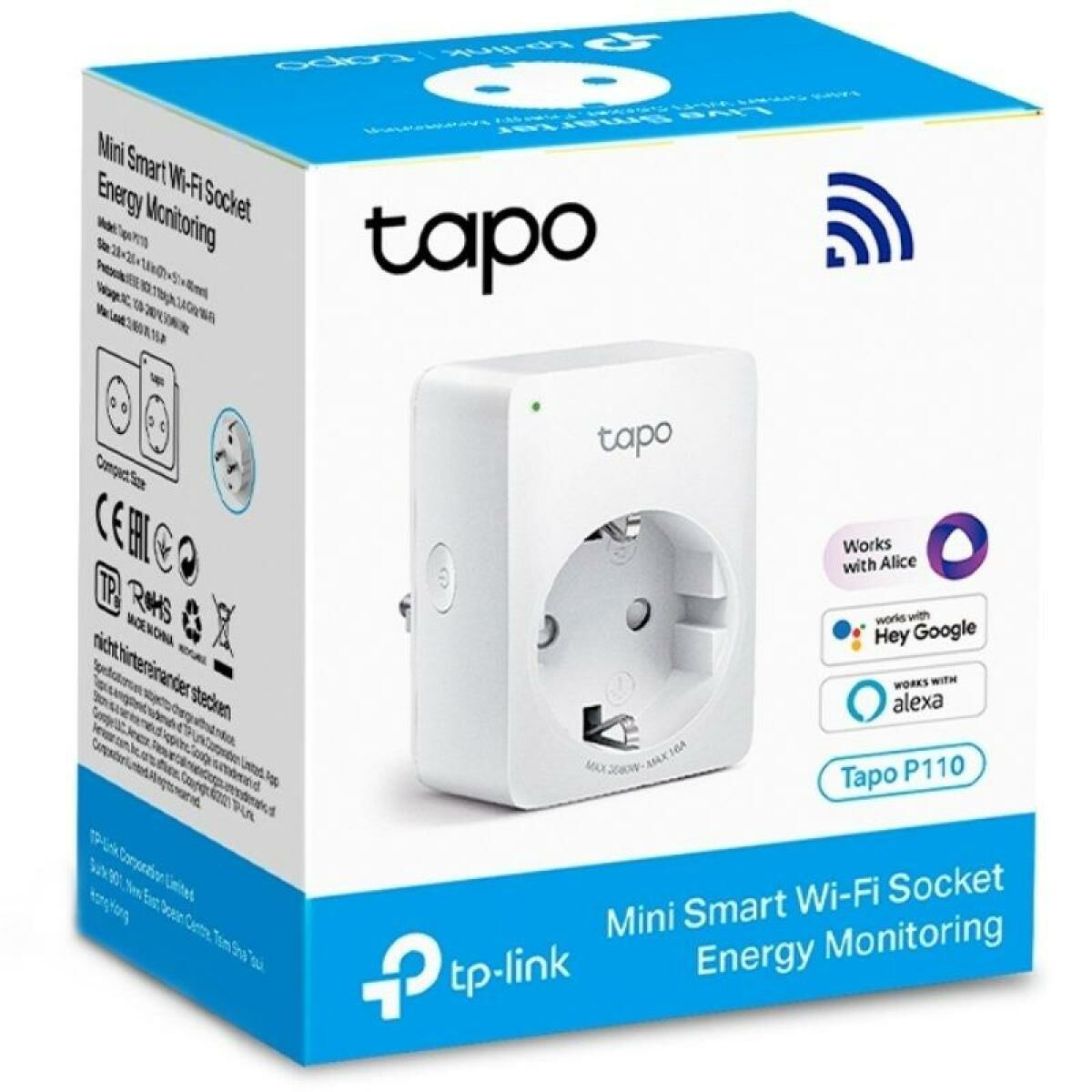 TP-LINK Mini Smart Wi-Fi Socket Energy Monitoring