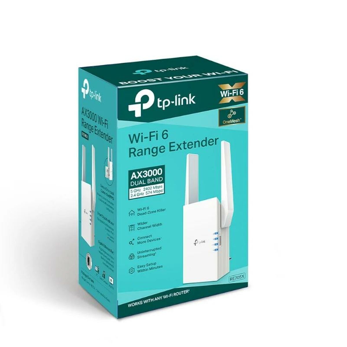TP-LINK AX3000 Wi-Fi 6 Range Extender