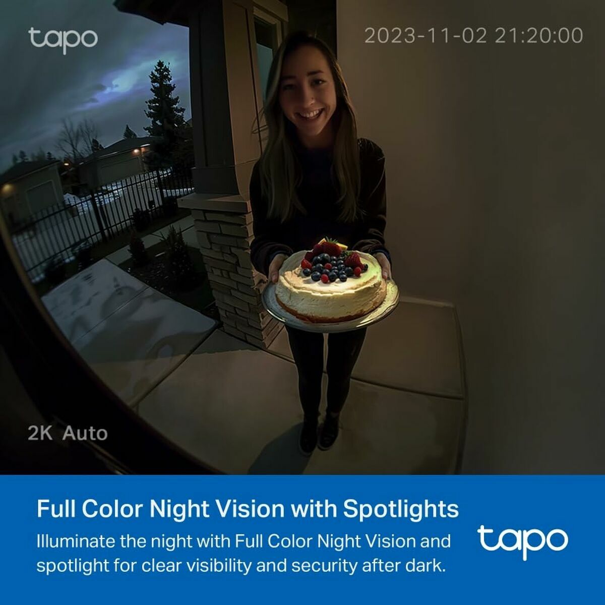 TP-LINK Tapo D210 Video Doorbell Camera