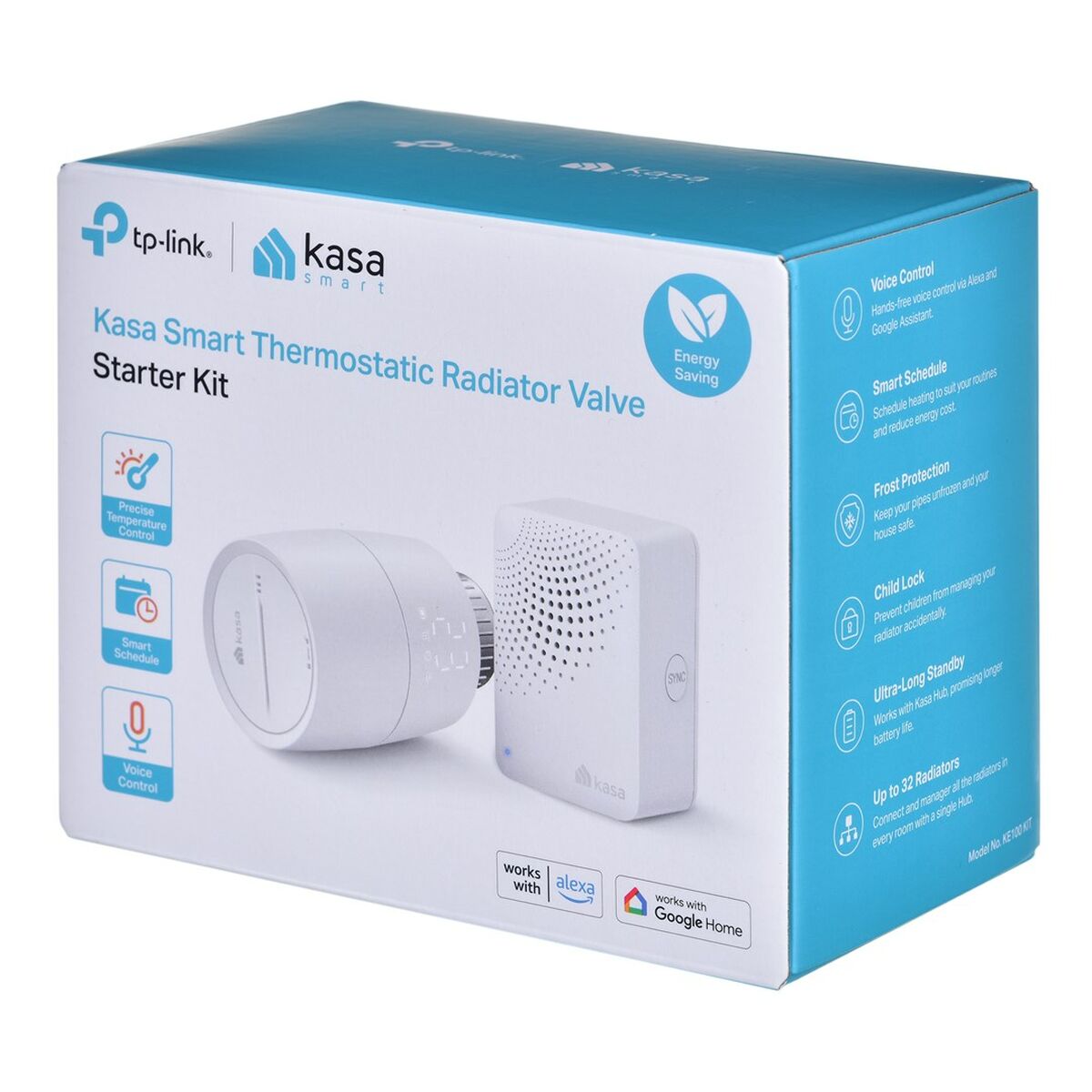 TP-LINK Kasa Smart Thermostatic Radiator Valve Starter Kit