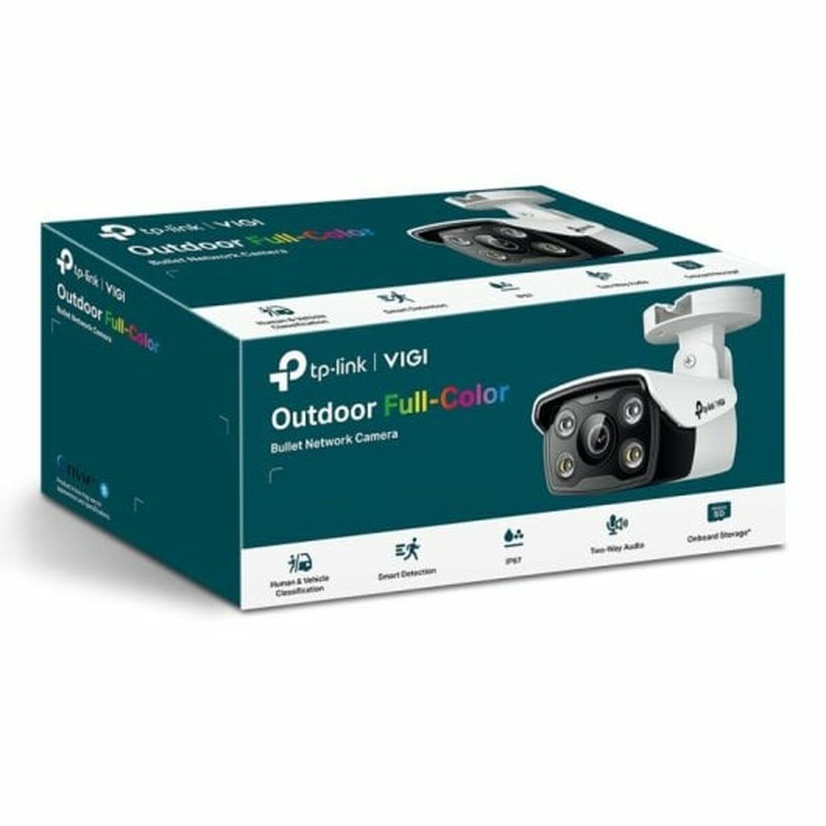 TP-LINK VIGI C340 4MM 4MP Outdoor Full-Color Bullet Network Camera