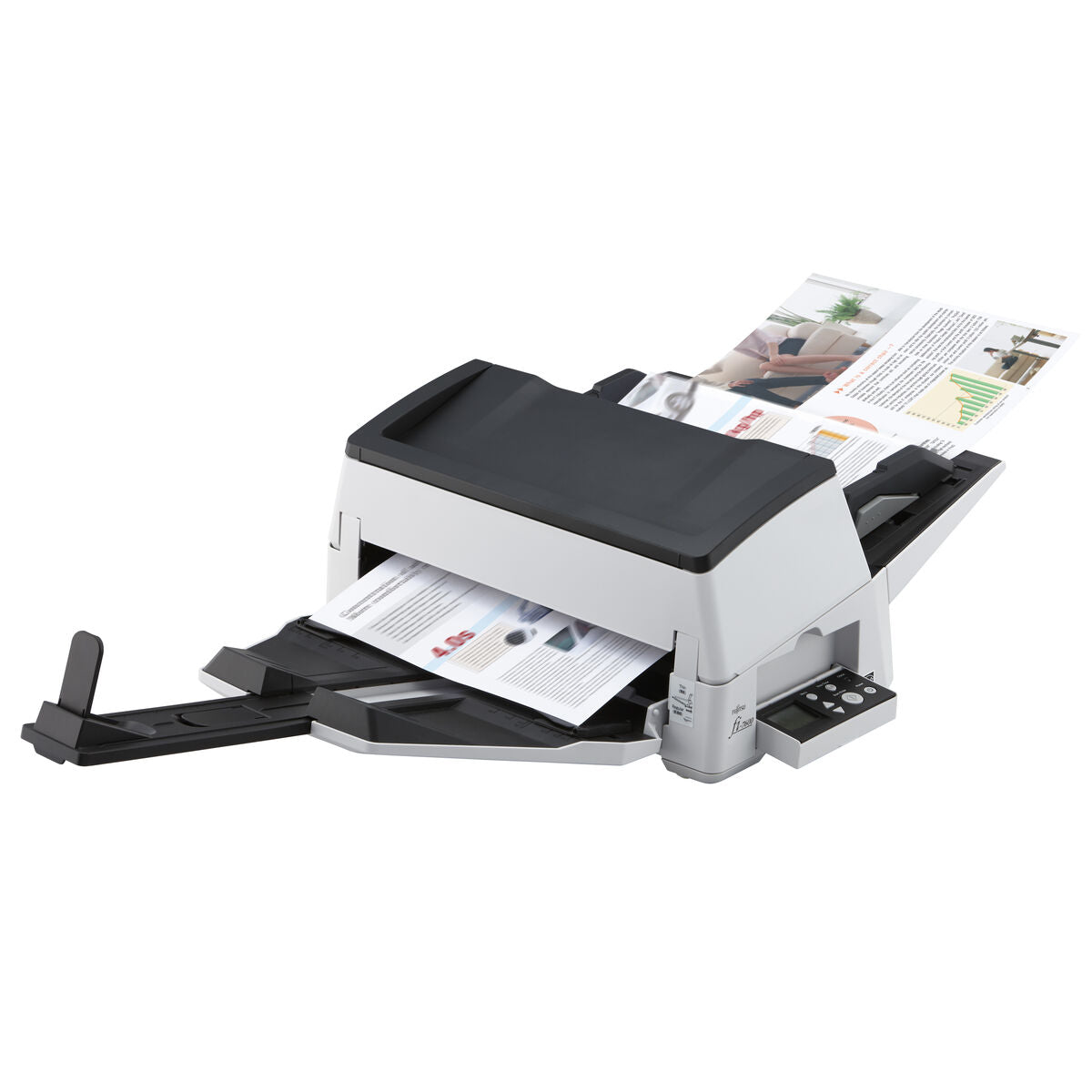 RICOH fi-7600 Scanner A3 100ppm 160ipm ADF duplex document. Incl PaperStream IP, PaperStream Capture, ScanSnap Manage