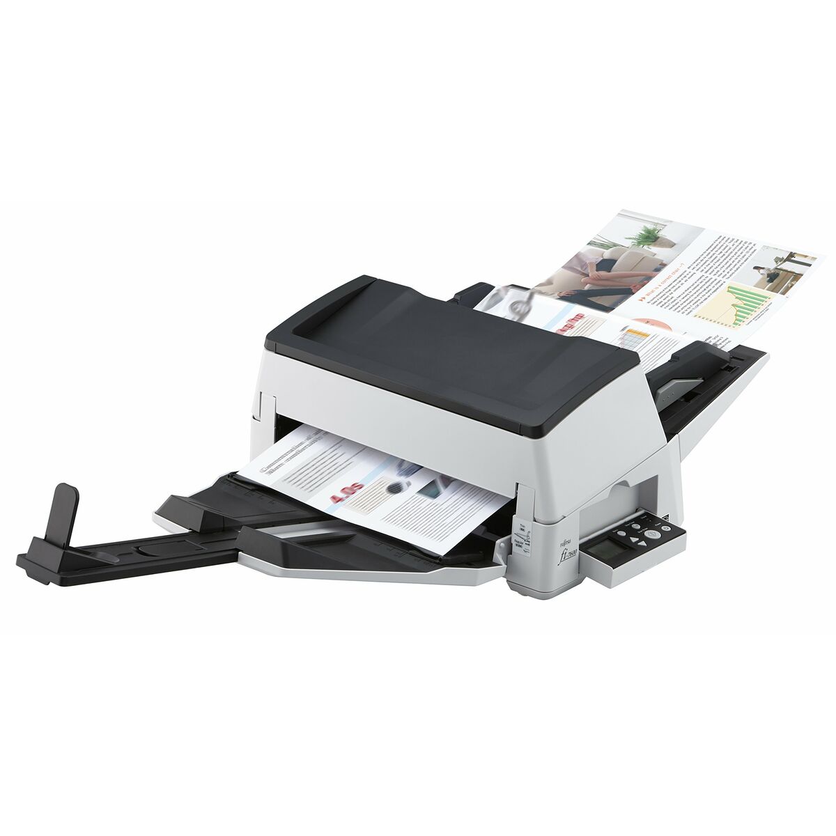 RICOH fi-7600 Scanner A3 100ppm 160ipm ADF duplex document. Incl PaperStream IP, PaperStream Capture, ScanSnap Manage