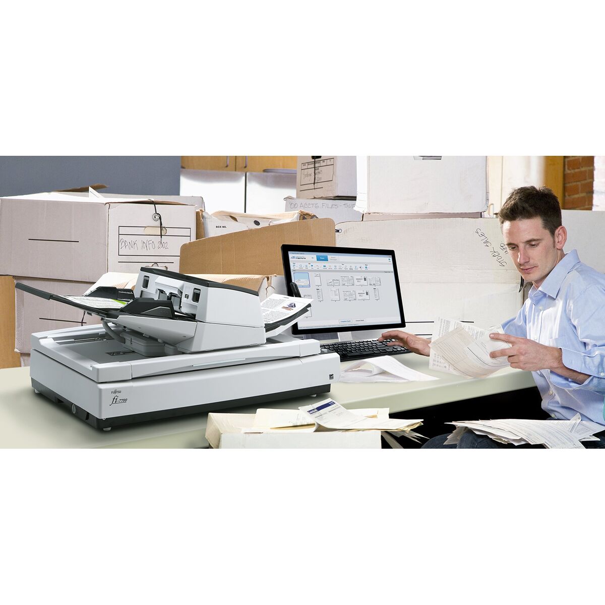 RICOH fi-7700S A3 Scanner PaperStream
