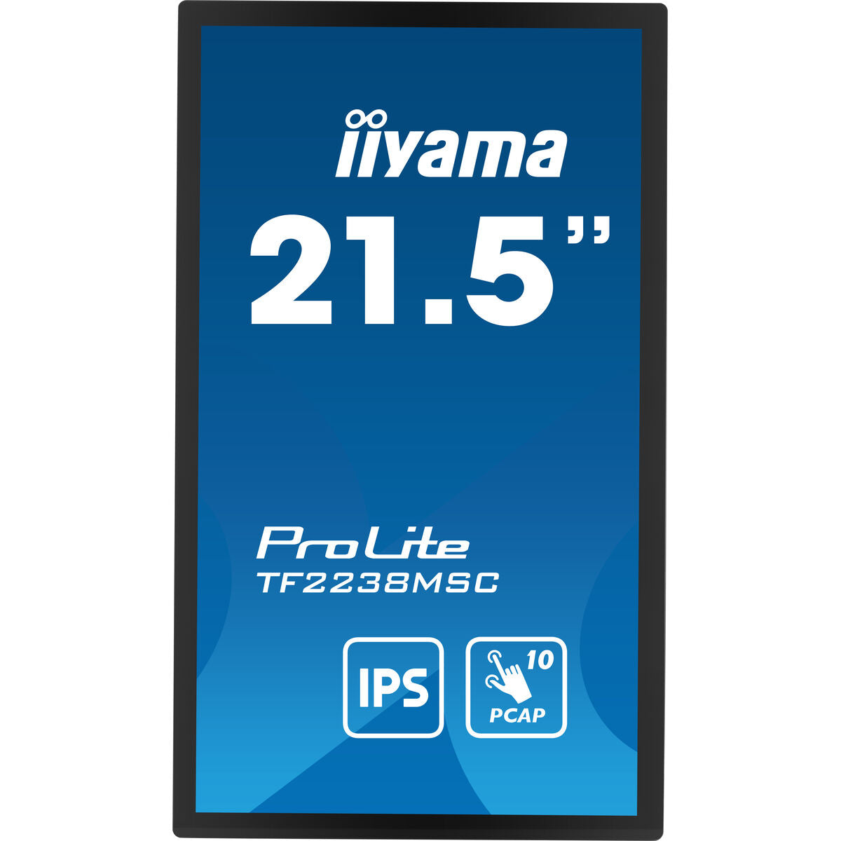 21.5" Bonded PCAP Bezel Free 10P Touch w