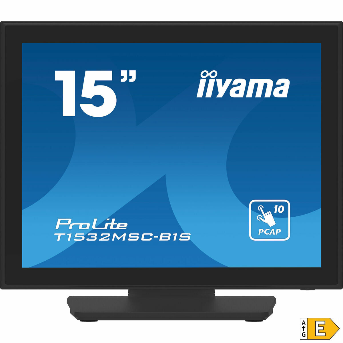 15" PCAP Bezel Free Front 10P Touch 1024