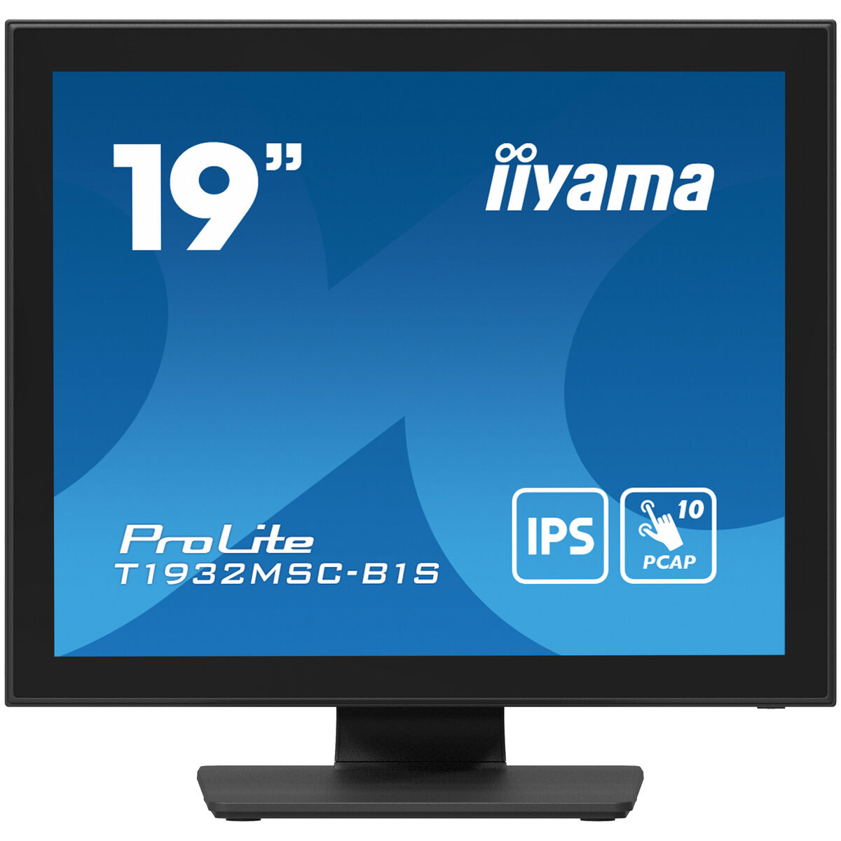 19" PCAP Bezel Free Front 10P Touch IPS