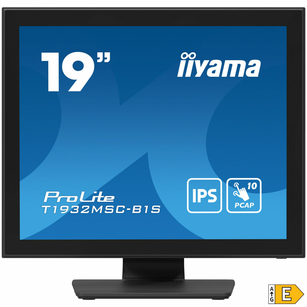 19" PCAP Bezel Free Front 10P Touch IPS