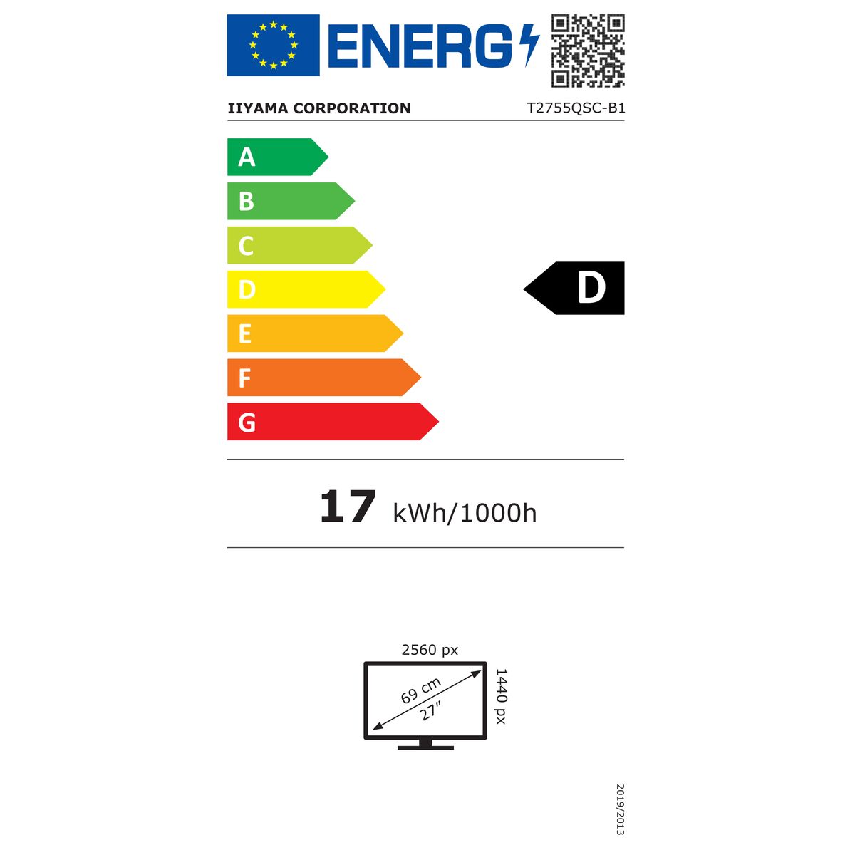 T2755QSC-B1 27" IPS Optical Bonded PCAP