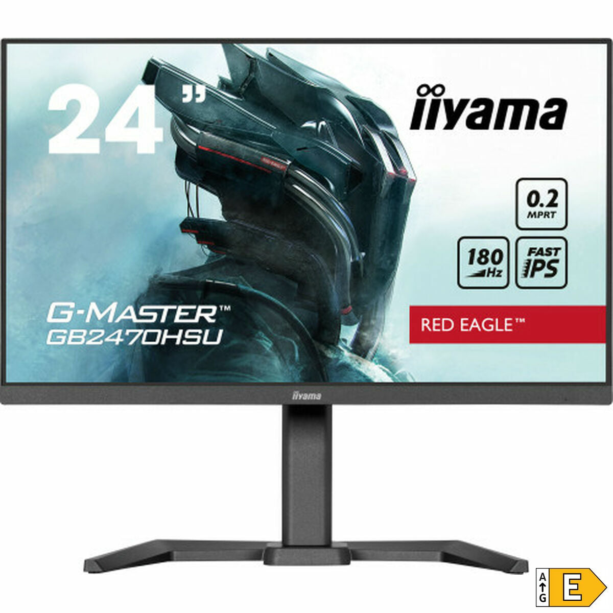 "iiyama G-MASTER GB2470HSU-B6 écran plat de PC 60,5 cm (23.8"") 1920 x 1080 pixels Full HD LCD Noir"