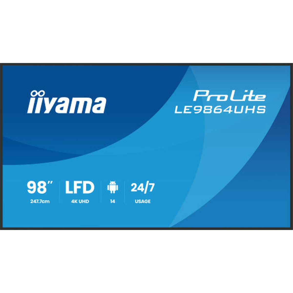 98" 3840x2160 UHD VA Haze 25% 500cd