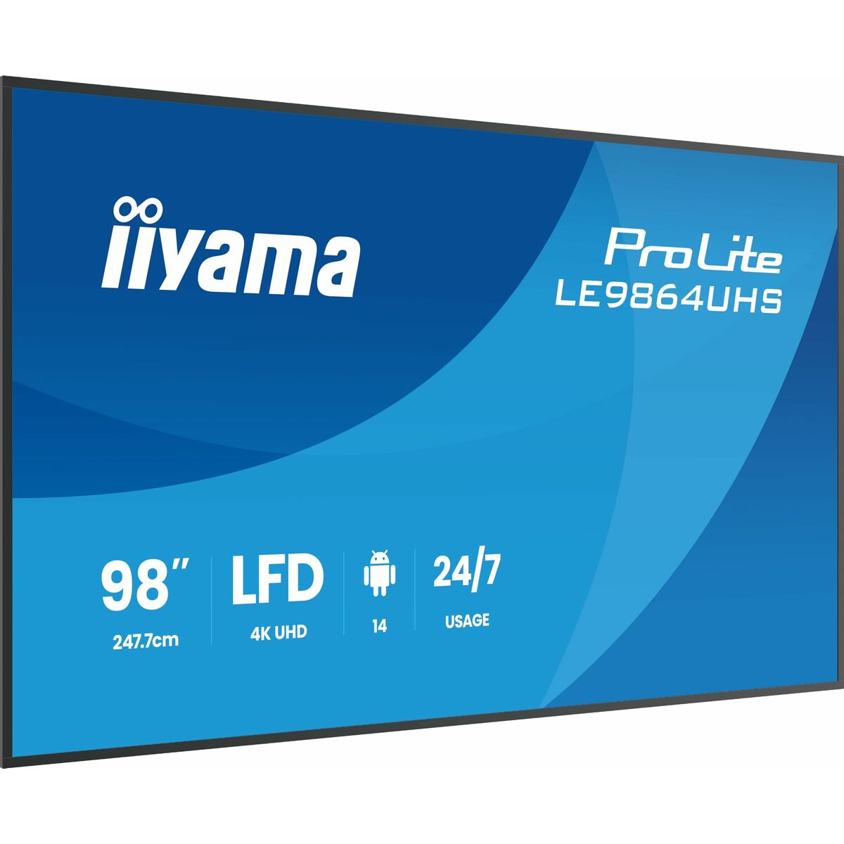 98" 3840x2160 UHD VA Haze 25% 500cd
