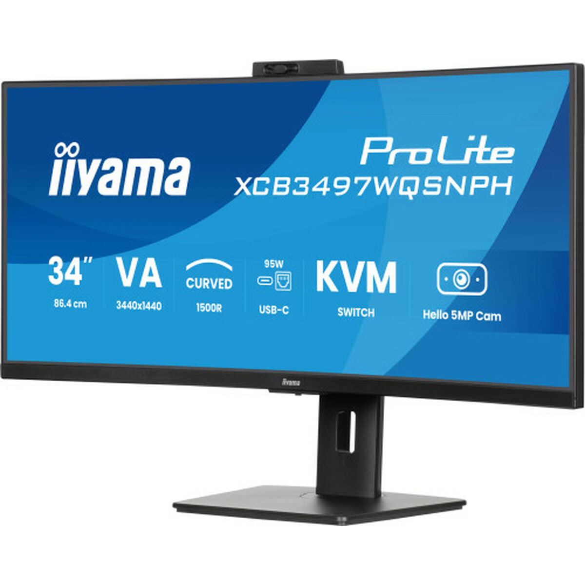 XCB3497WQSNPH-B1 34" UW Curved VA-3440x1