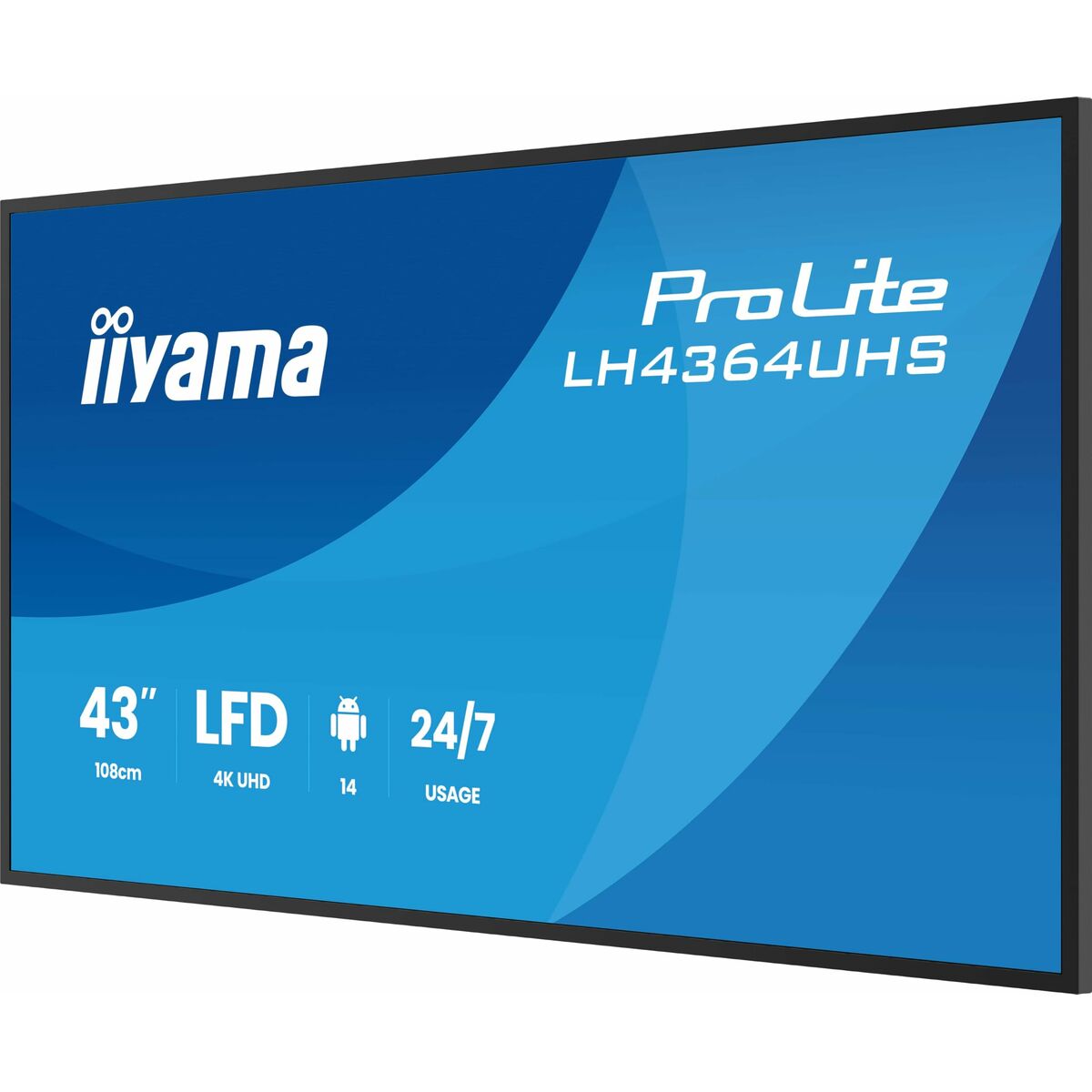 43" 3840x2160 UHD VA Haze 25% 500cd