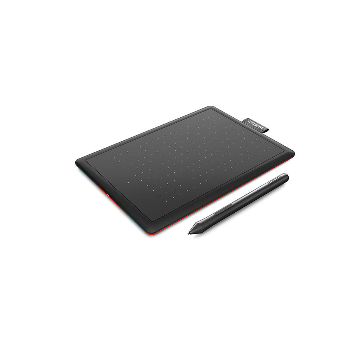 WACOM Tablette graphique One by Wacom à crayon - USB - Noir, Rouge