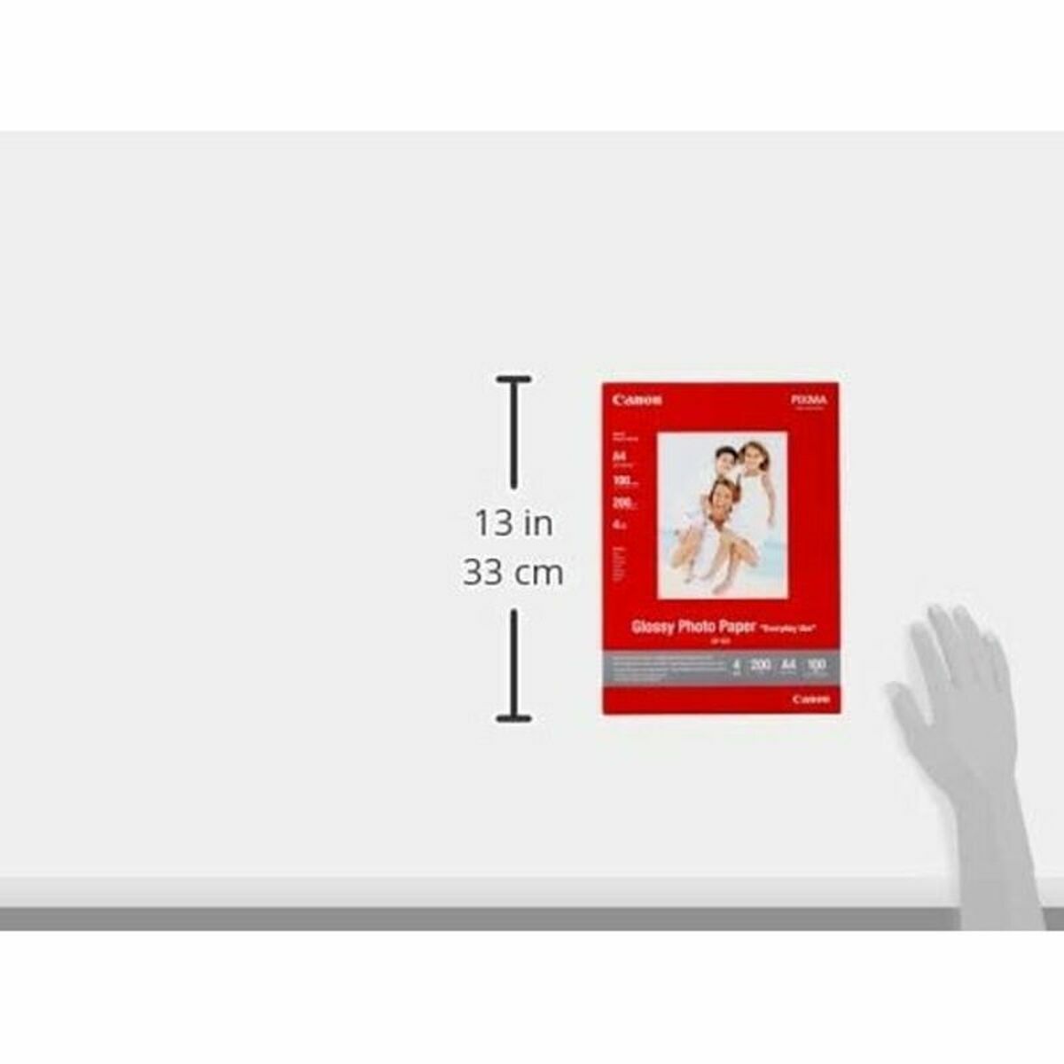 CANON GP-501 brillant photo  papier inkjet 210g/m2 A4 100 feuilles pack de 1