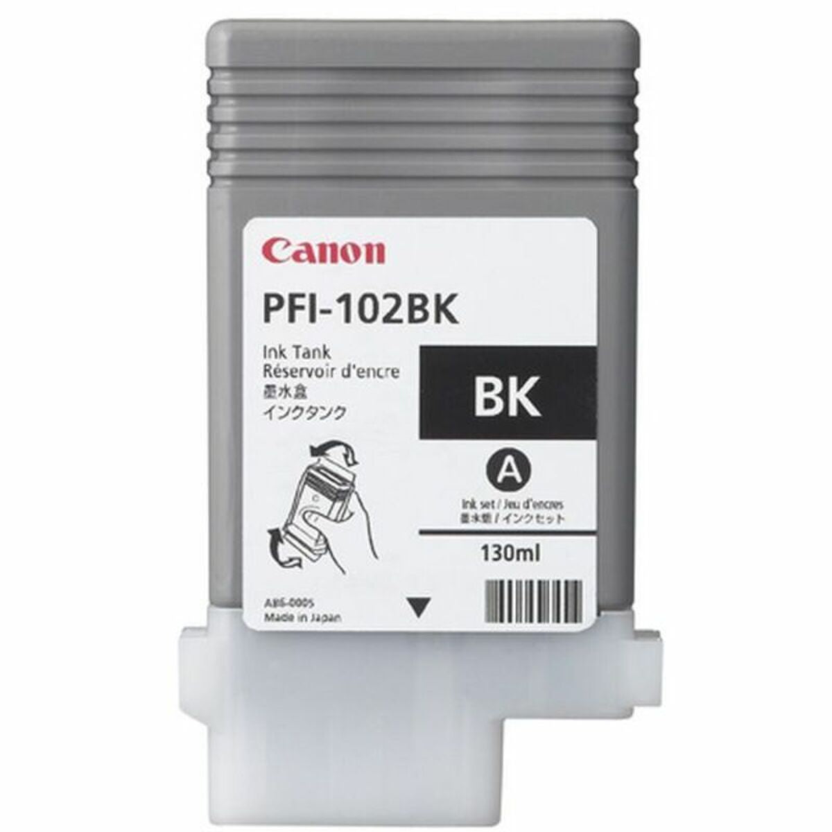 Ink tank/Black 130ml f IPF500/600/700