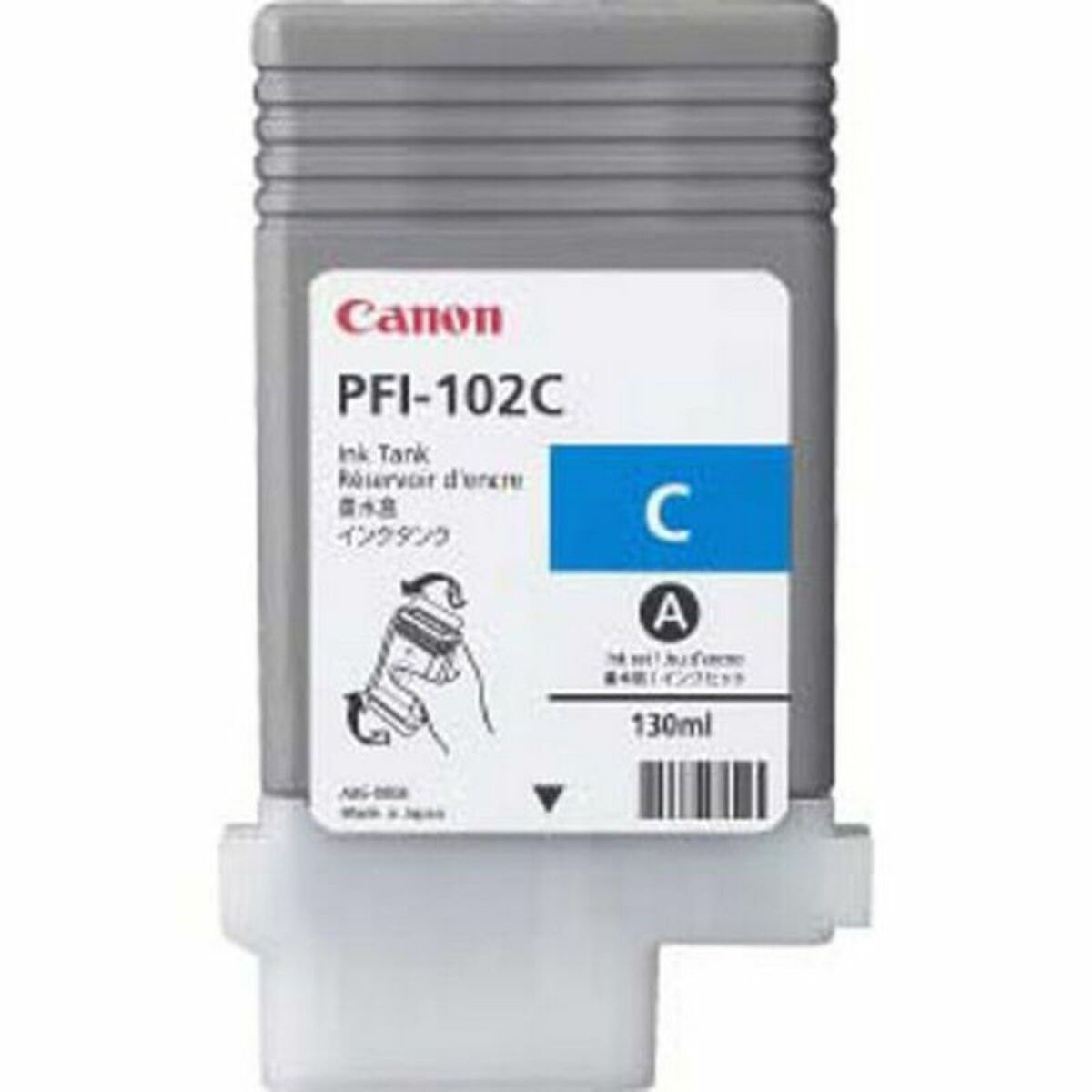 Ink tank/Cyan 130ml f IPF500/600/700