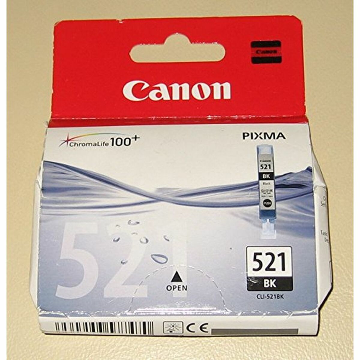 Ink/CLI-521 Cartridge BK