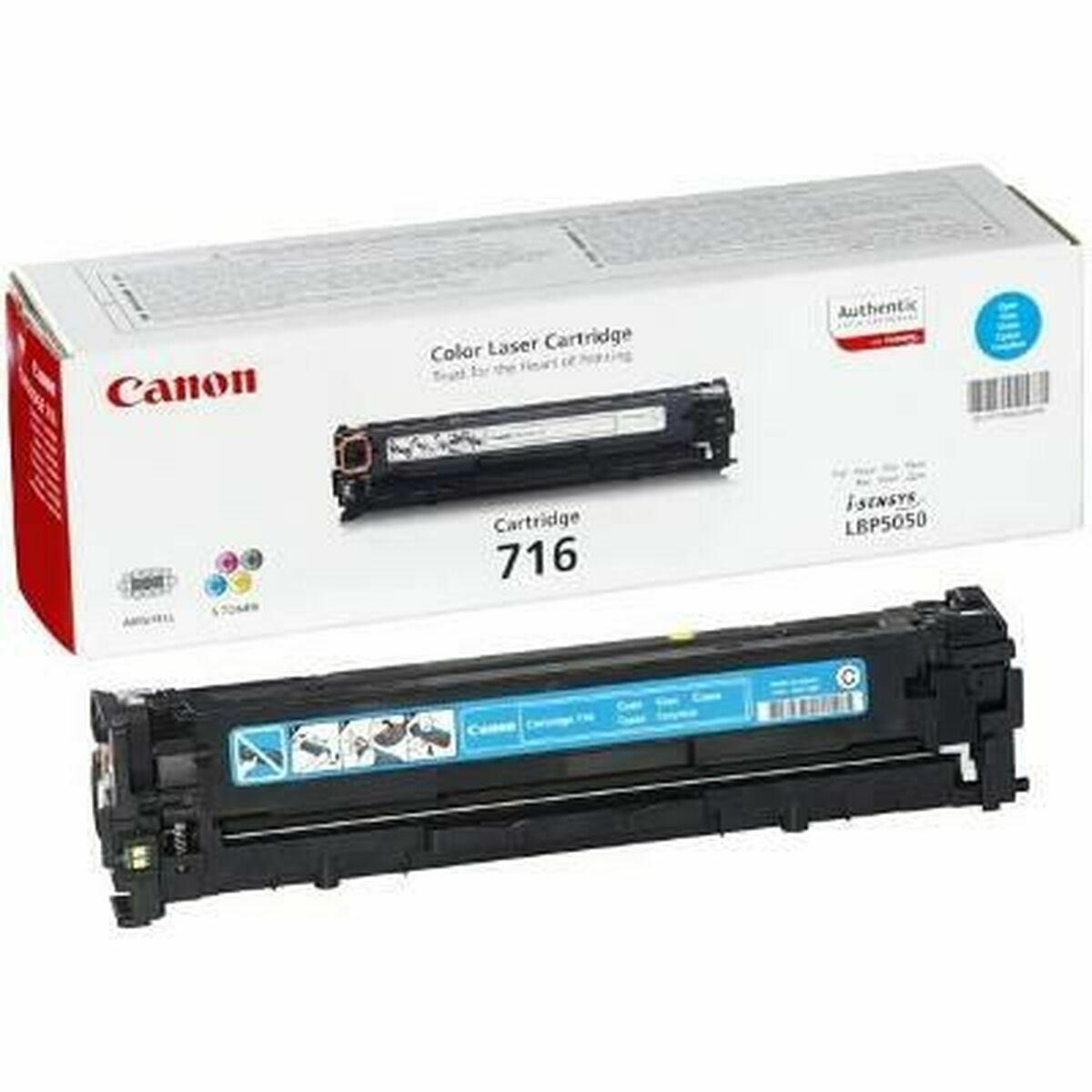 CANON 716 cartouche de toner cyan capacite standard 1.500 pages pack de 1