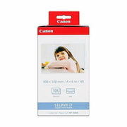 Canon KP-108IN papier photos Rouge, Blanc