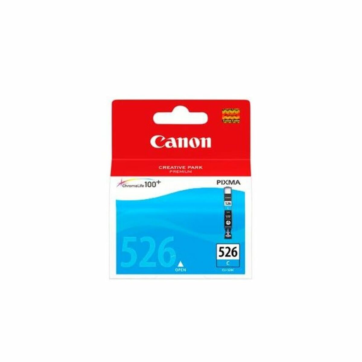 CANON 1LB CLI-526C ink cartridge cyan standard capacity 9ml 530 pages 1-pack