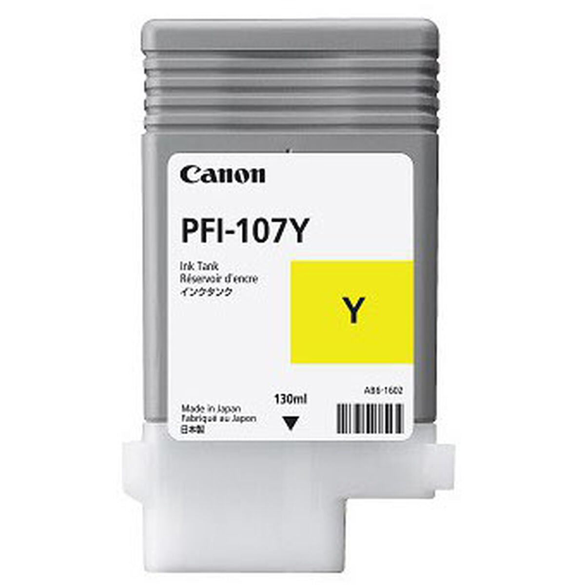 CANON PFI-107Y cartouche d encre jaune capacité standard 130ml pack de 1