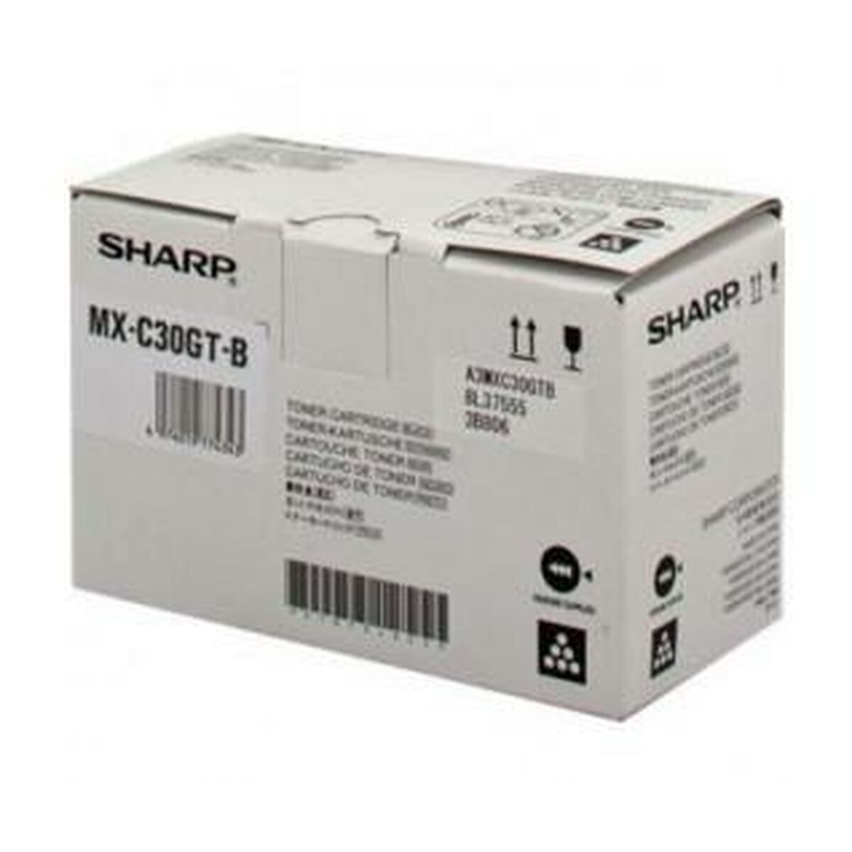 Sharp MXC30GTB Cartouche de toner 1 piece(s) Original Noir