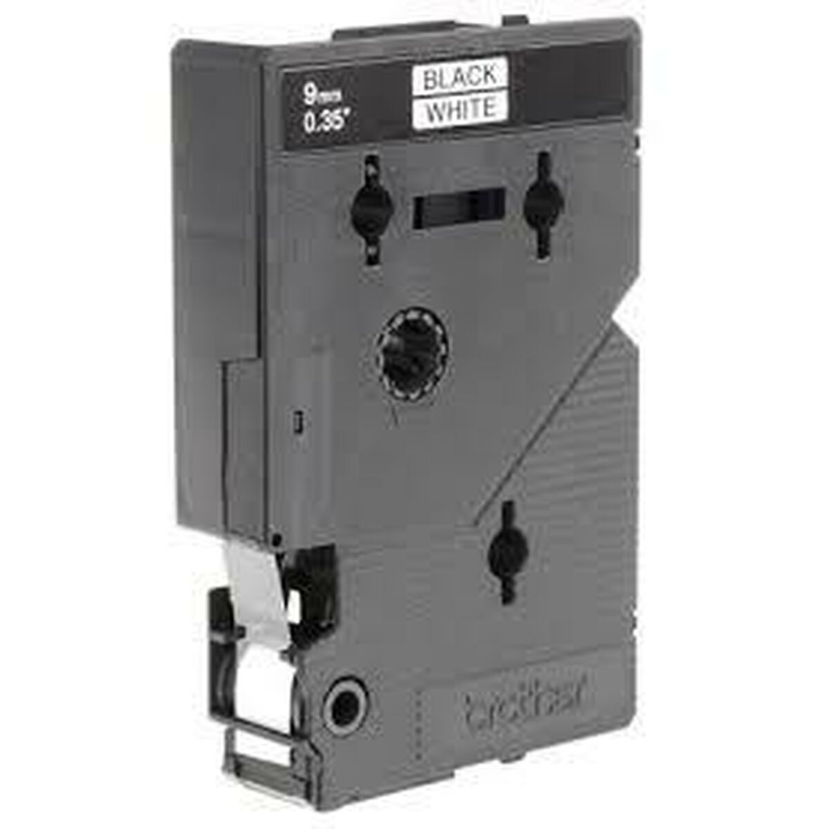 BROTHER P-TOUCH TC-291 noir sur blanc 9mm