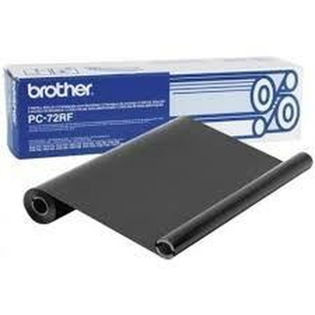 BROTHER PC-72RF rouleau de transfert noir 144 pages refill pack de 2