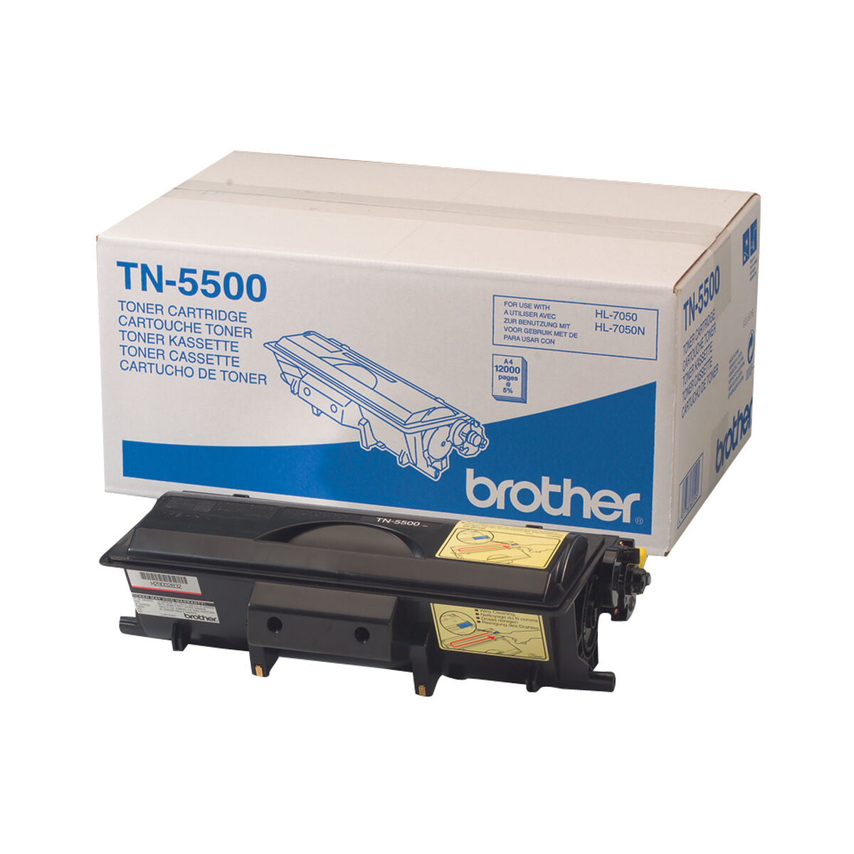 BROTHER TN-5500 cartouche de toner noir capacité standard 12.000 pages pack de 1