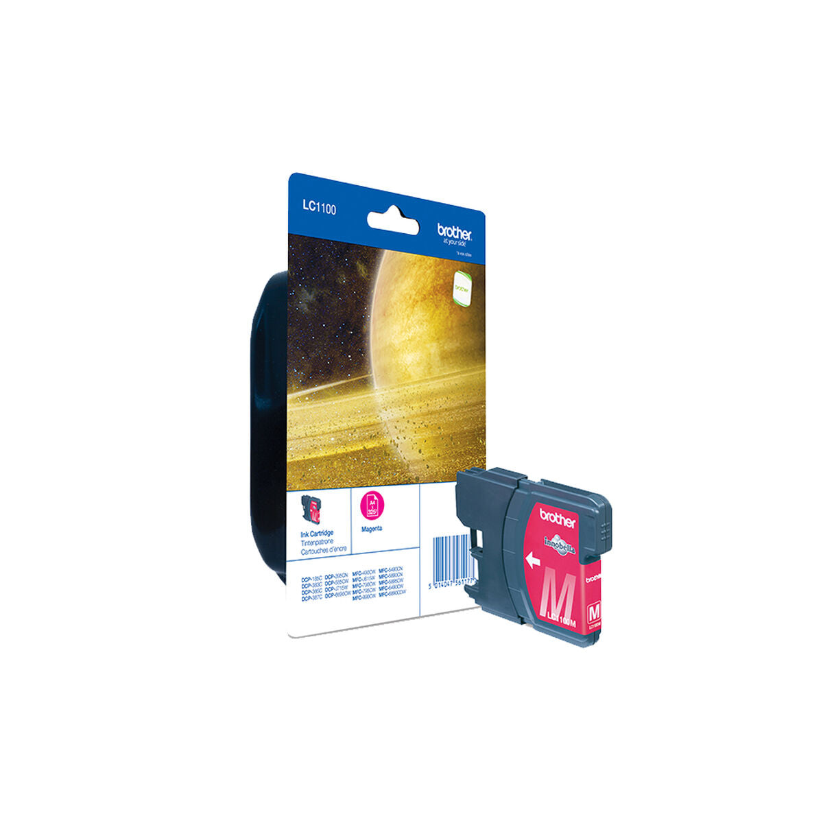 BROTHER LC-1100 cartouche d encre magenta capacité standard 7.5ml 325 pages pack de 1