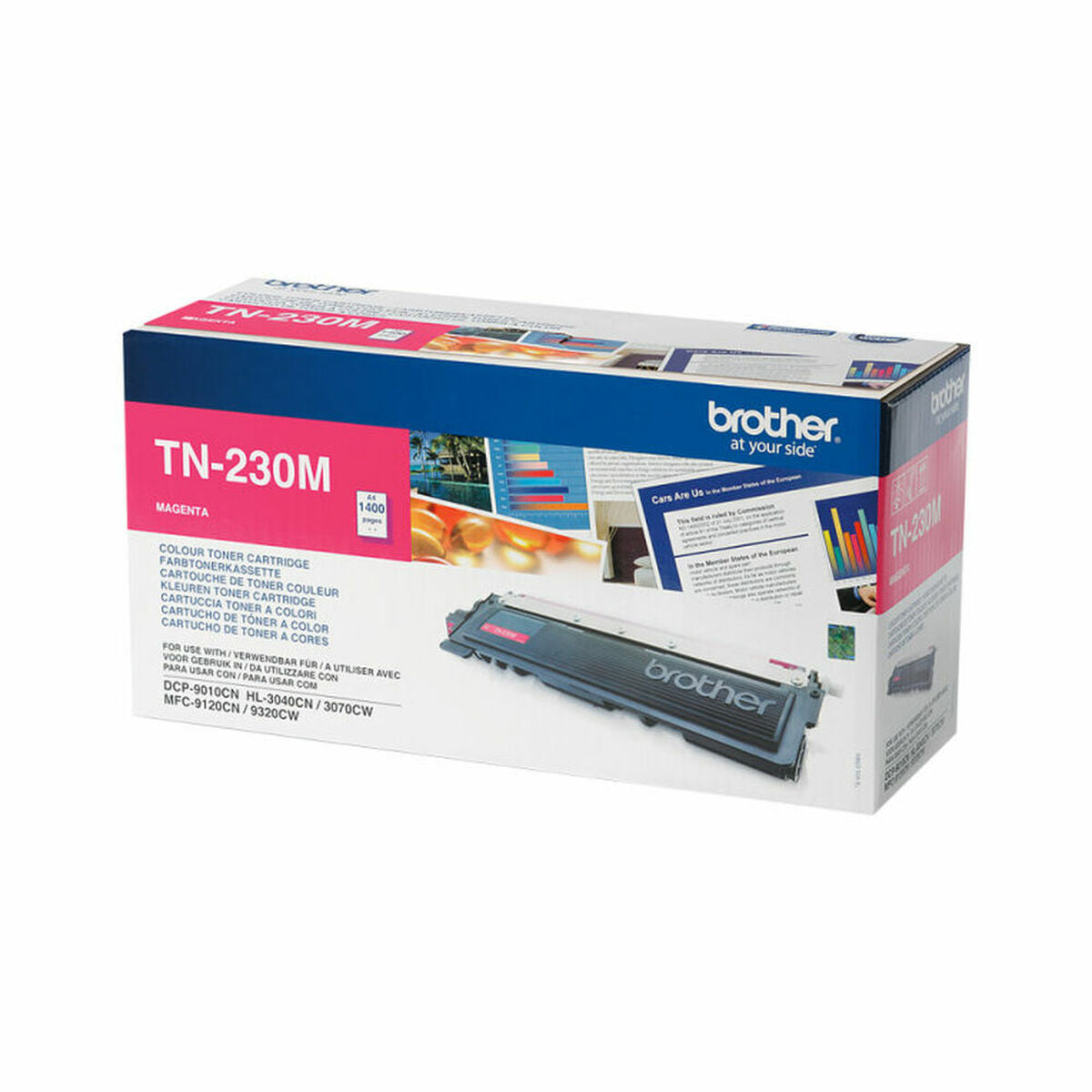 BROTHER TN-230 cartouche de toner magenta capacité standard 1.400 pages pack de 1