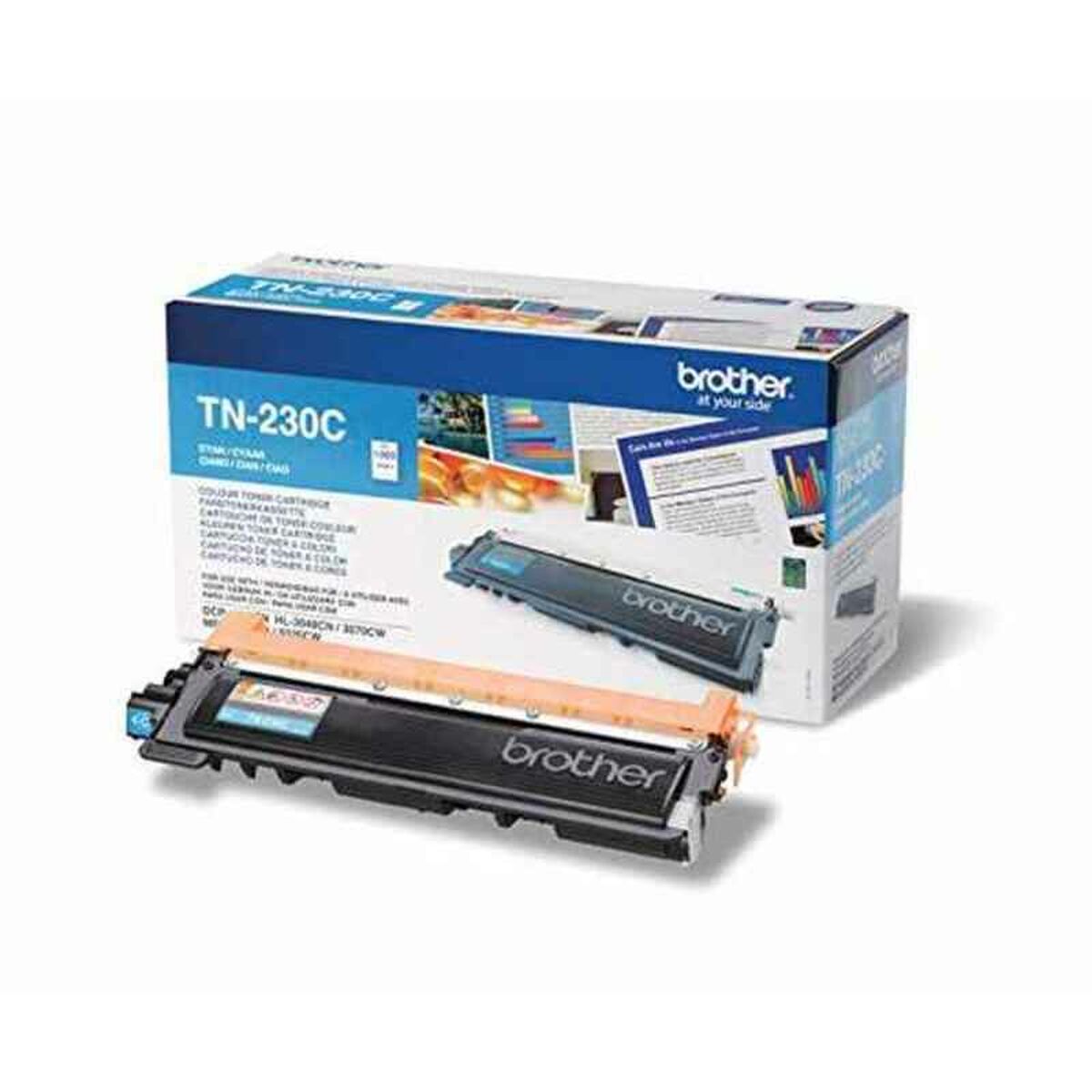 BROTHER TN-230 cartouche de toner cyan capacité standard 1.400 pages pack de 1