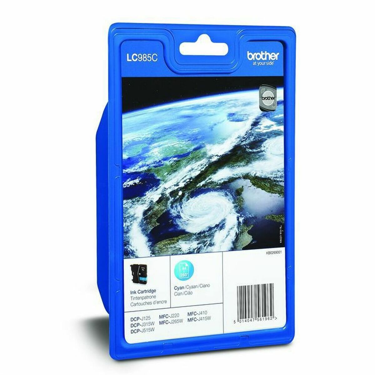 BROTHER LC-985 cartouche dencre cyan capacité standard 260 pages pack de 1