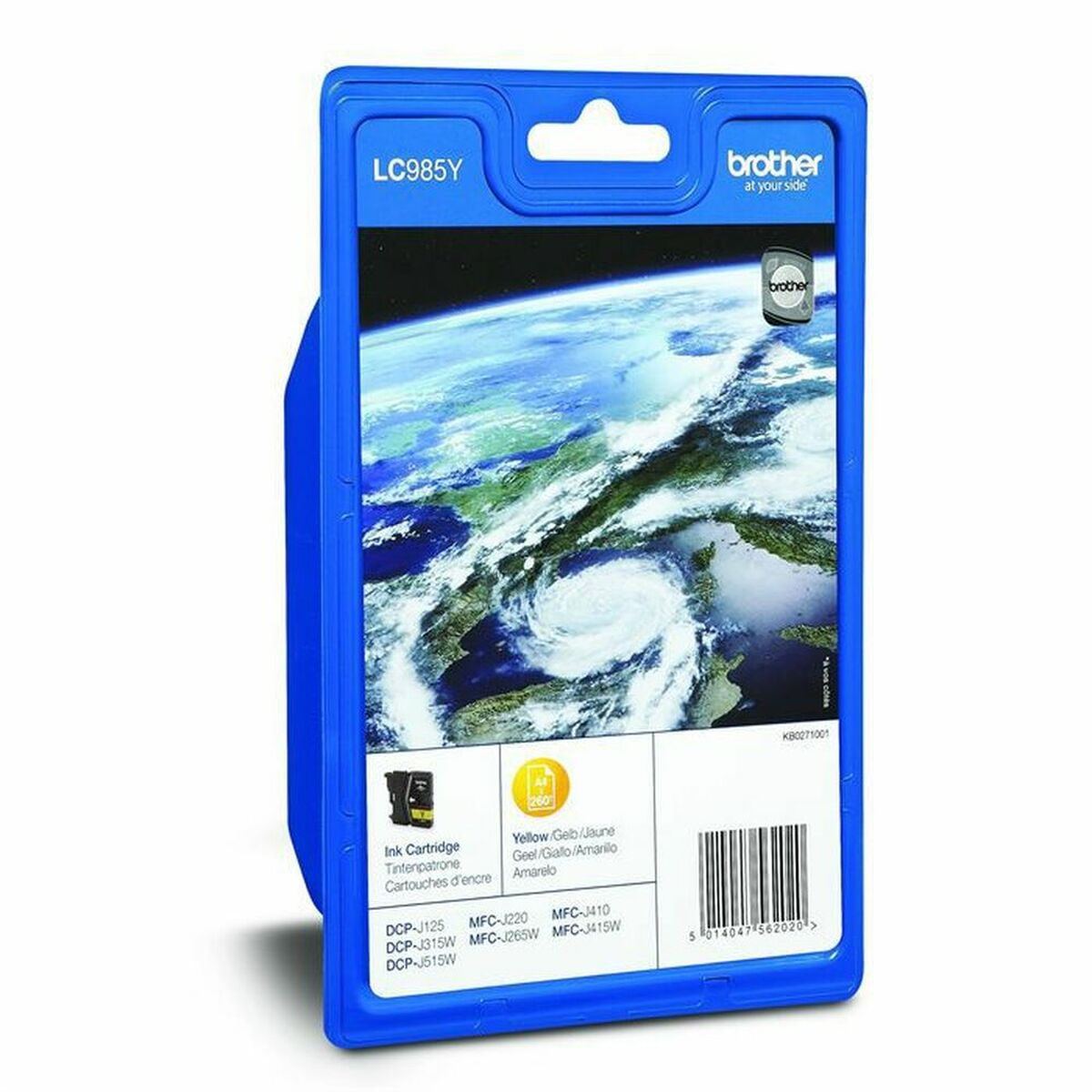 BROTHER LC-985 cartouche dencre jaune capacité standard 260 pages pack de 1