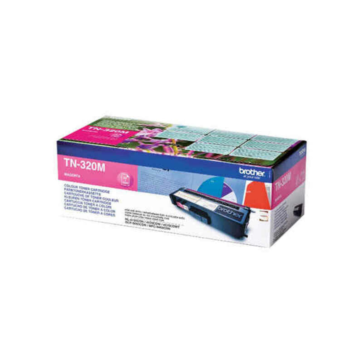 BROTHER TN-320 cartouche de toner magenta capacité standard 1.500 pages pack de 1