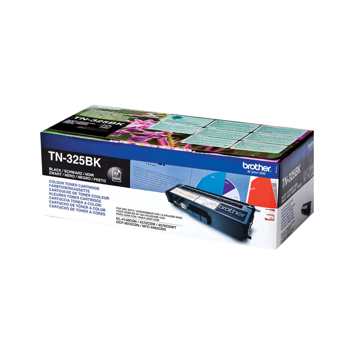 BROTHER TN-325 cartouche de toner noir capacité standard 4.000 pages pack de 1