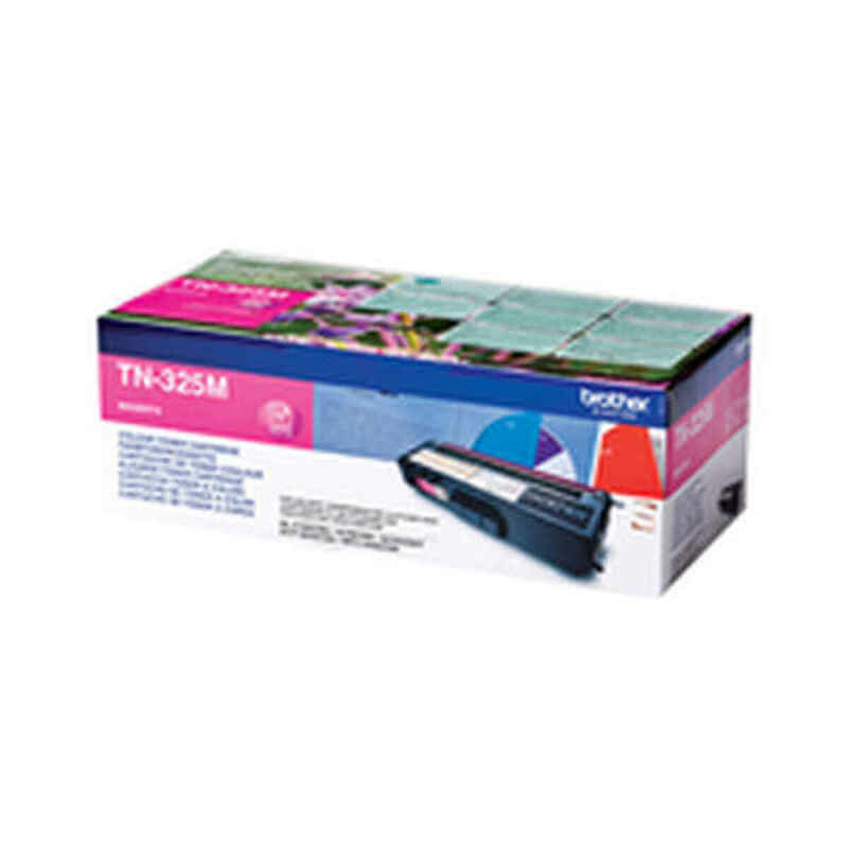 BROTHER TN-325 cartouche de toner magenta capacité standard 3.500 pages pack de 1
