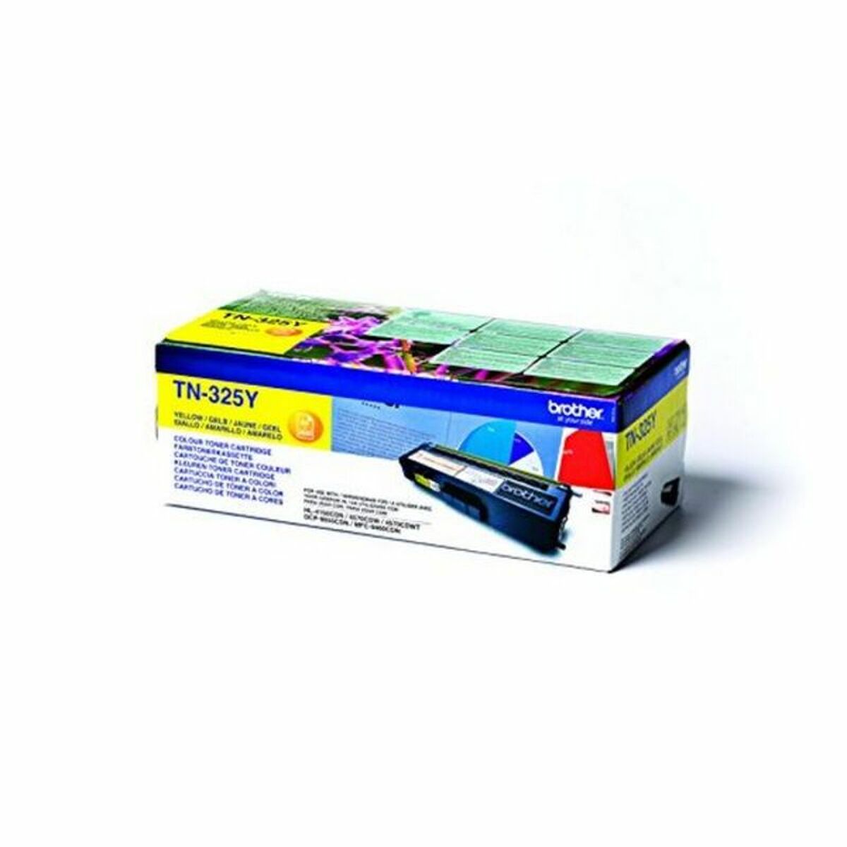 BROTHER TN-325 cartouche de toner jaune capacité standard 3.500 pages pack de 1