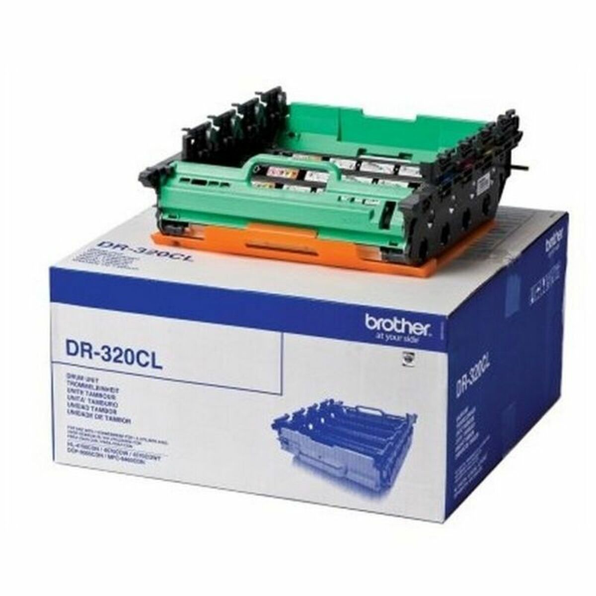 BROTHER DR-320 tambour noir et couleur capacité standard 25.000 pages pack de 1